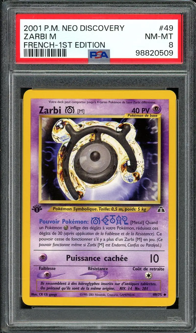 PSA 8 Zarbi M