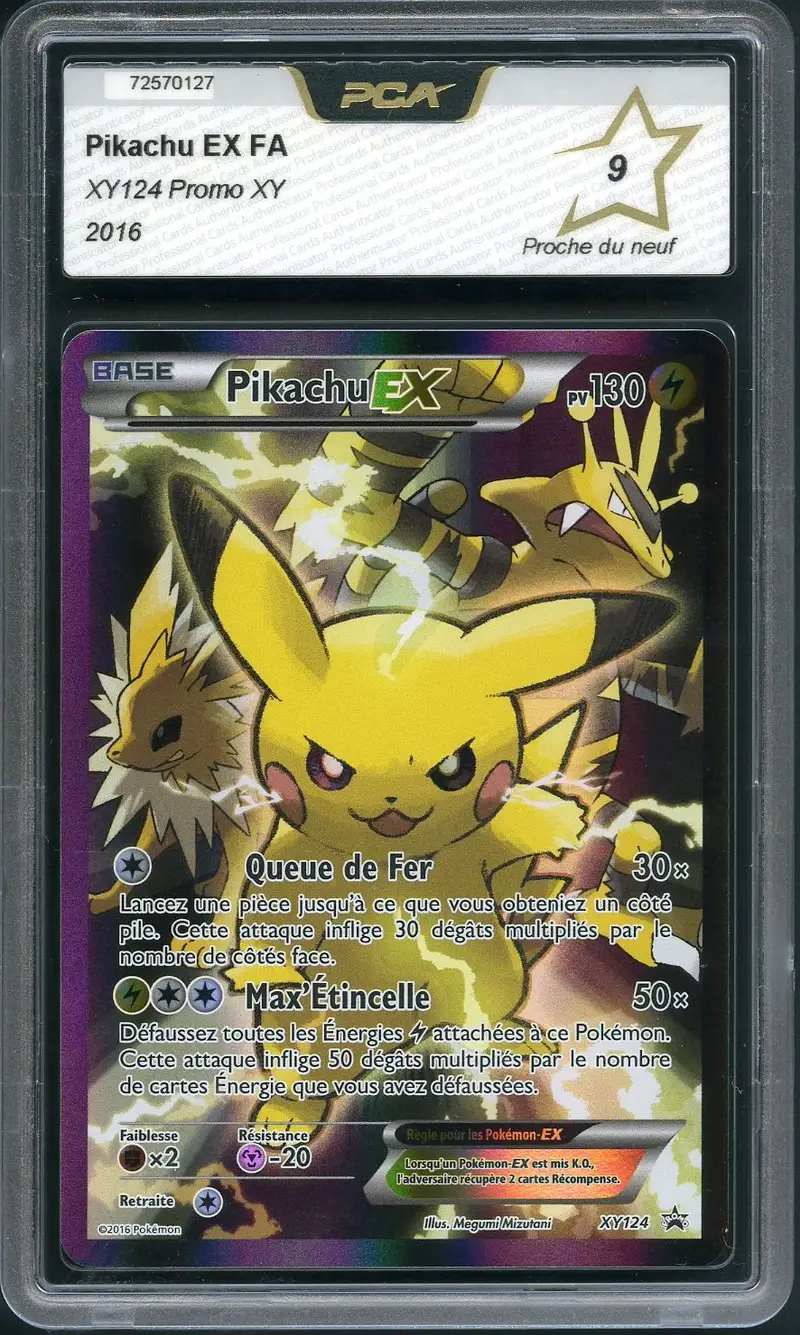 PCA 9 Pikachu Ex