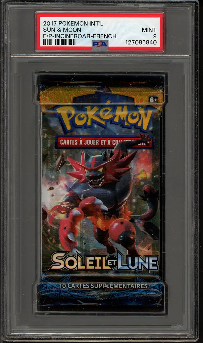 PSA 9 Booster SL1 Soleil et Lune