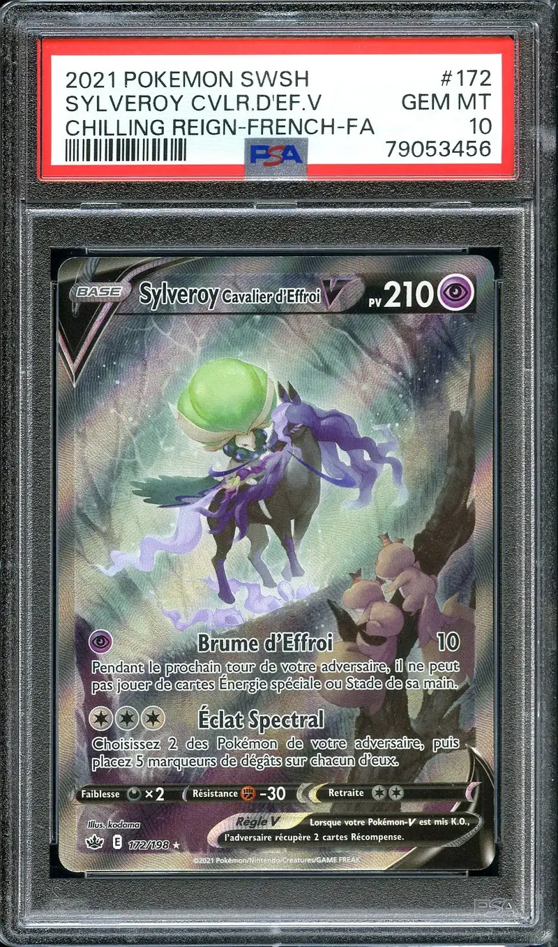 PSA 10 Sylveroy Cavalier d'Effroi V