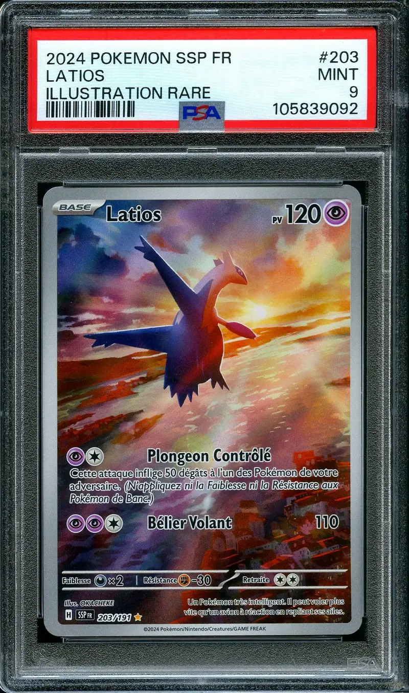 PSA 9 Latios