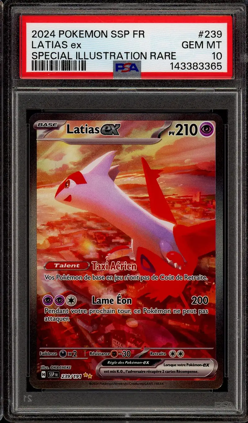 PSA 10 Latias Ex