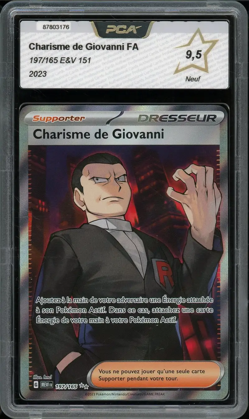 PCA 9.5 Charisme de Giovanni