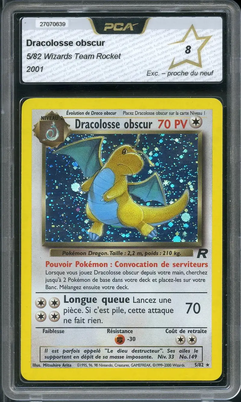 PCA 8 Dracolosse Obscur Holo