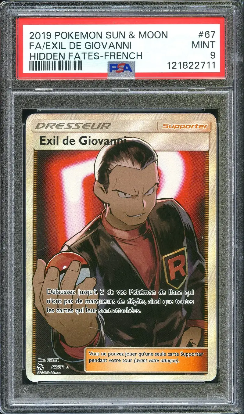 PSA 9 Exil de Giovanni