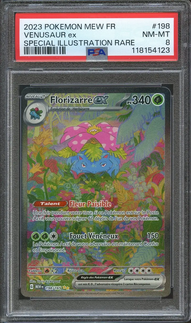 PSA 8 Florizarre Ex