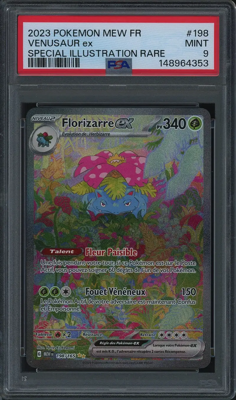 PSA 9 Florizarre Ex