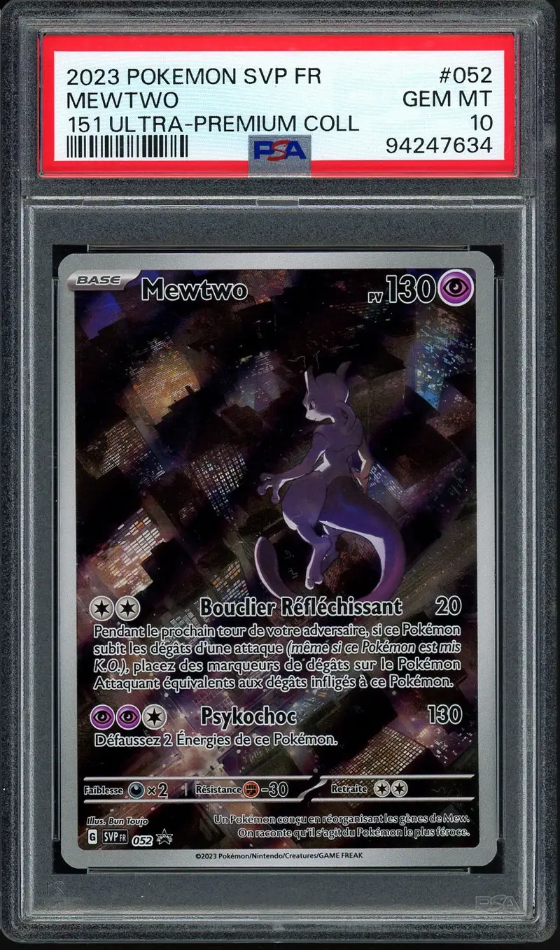 PSA 10 Mewtwo