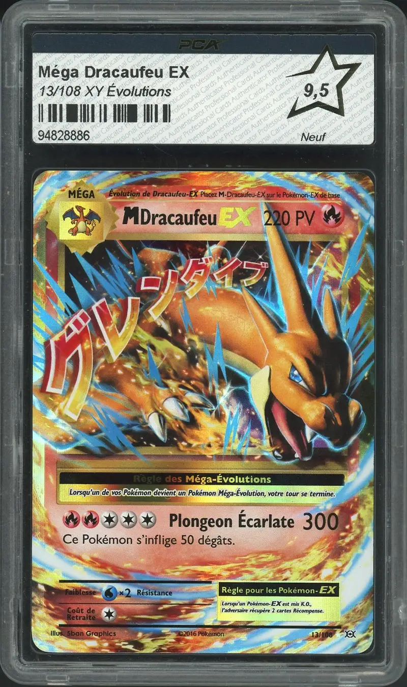 PCA 9.5 Méga Dracaufeu Ex