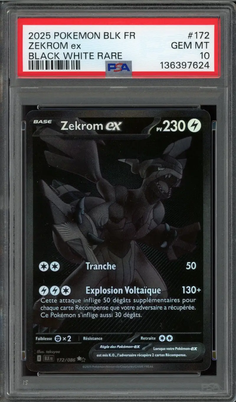 PSA 10 Zekrom Ex