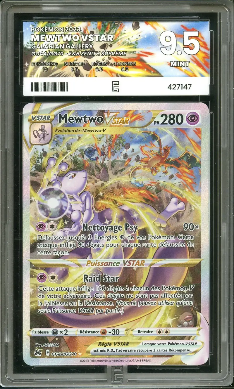 PG 9.5 Mewtwo VStar