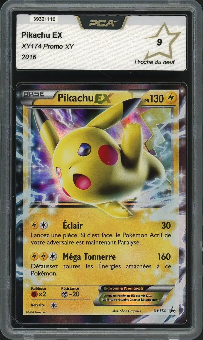 PCA 9 Pikachu Ex