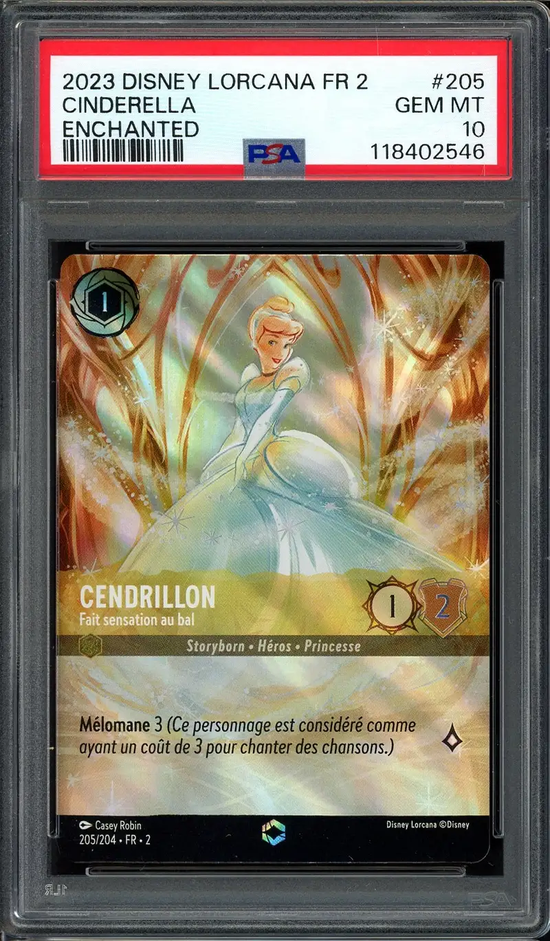 PSA 10 Cendrillon Enchanted