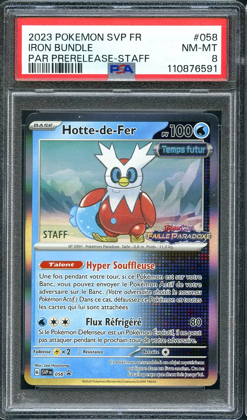 PSA 8 Hotte-de-Fer Prerelease Staff