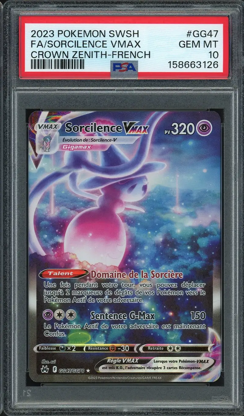 PSA 10 Sorcilence VMax