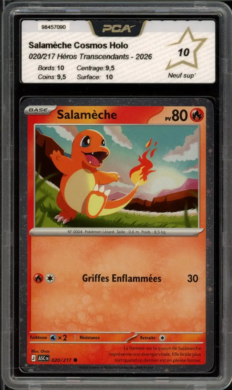 PCA 10 Salamèche Holo Cosmo