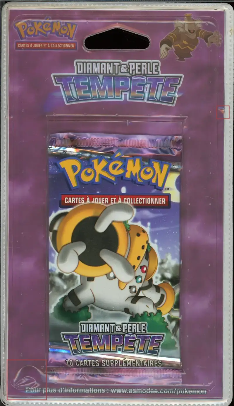 Booster Blister Diamant et Perle Tempête