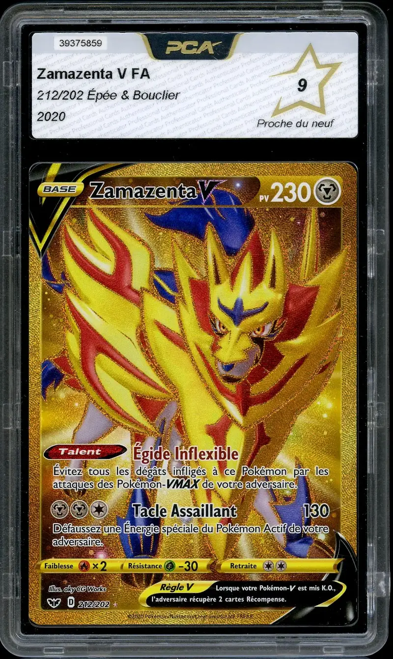 PCA 9 Zamazenta V Gold