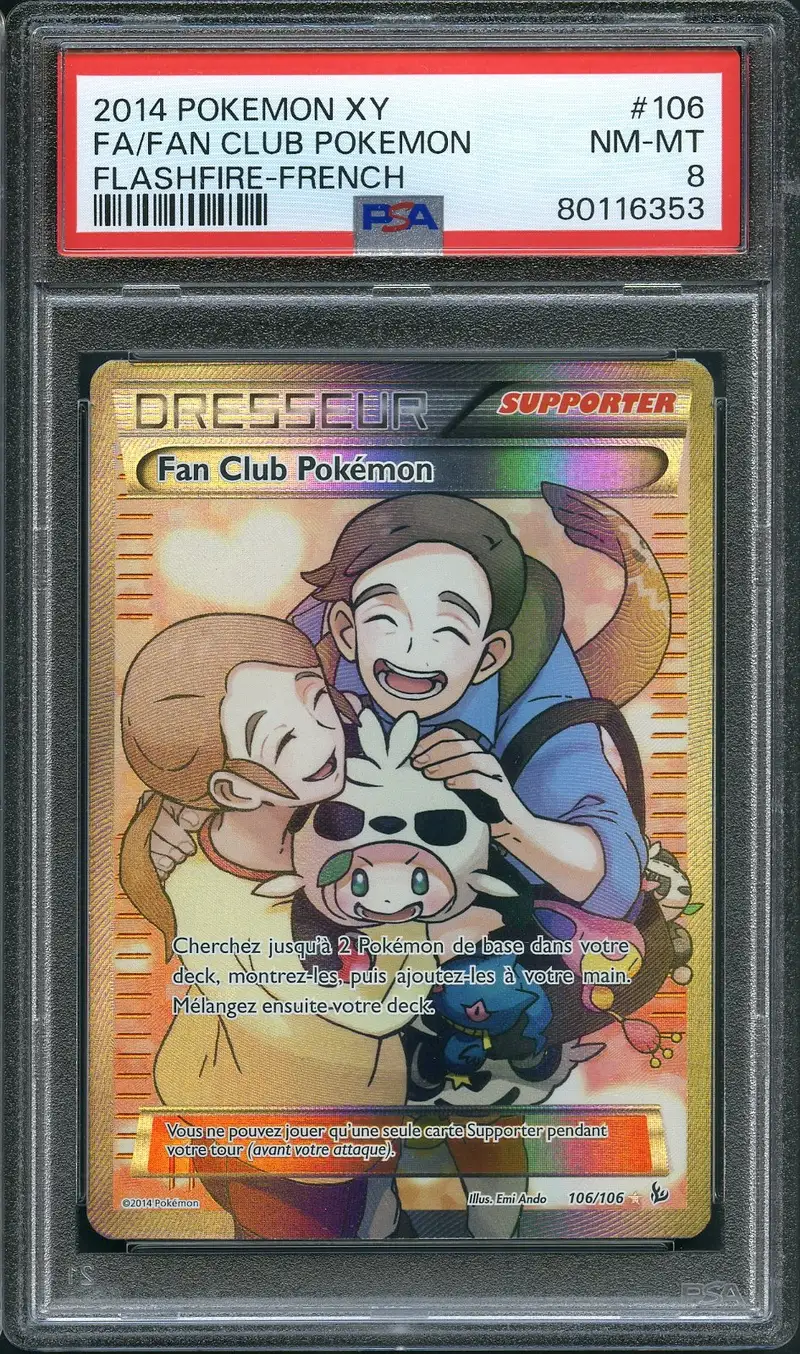 PSA 8 Fan Club Pokémon