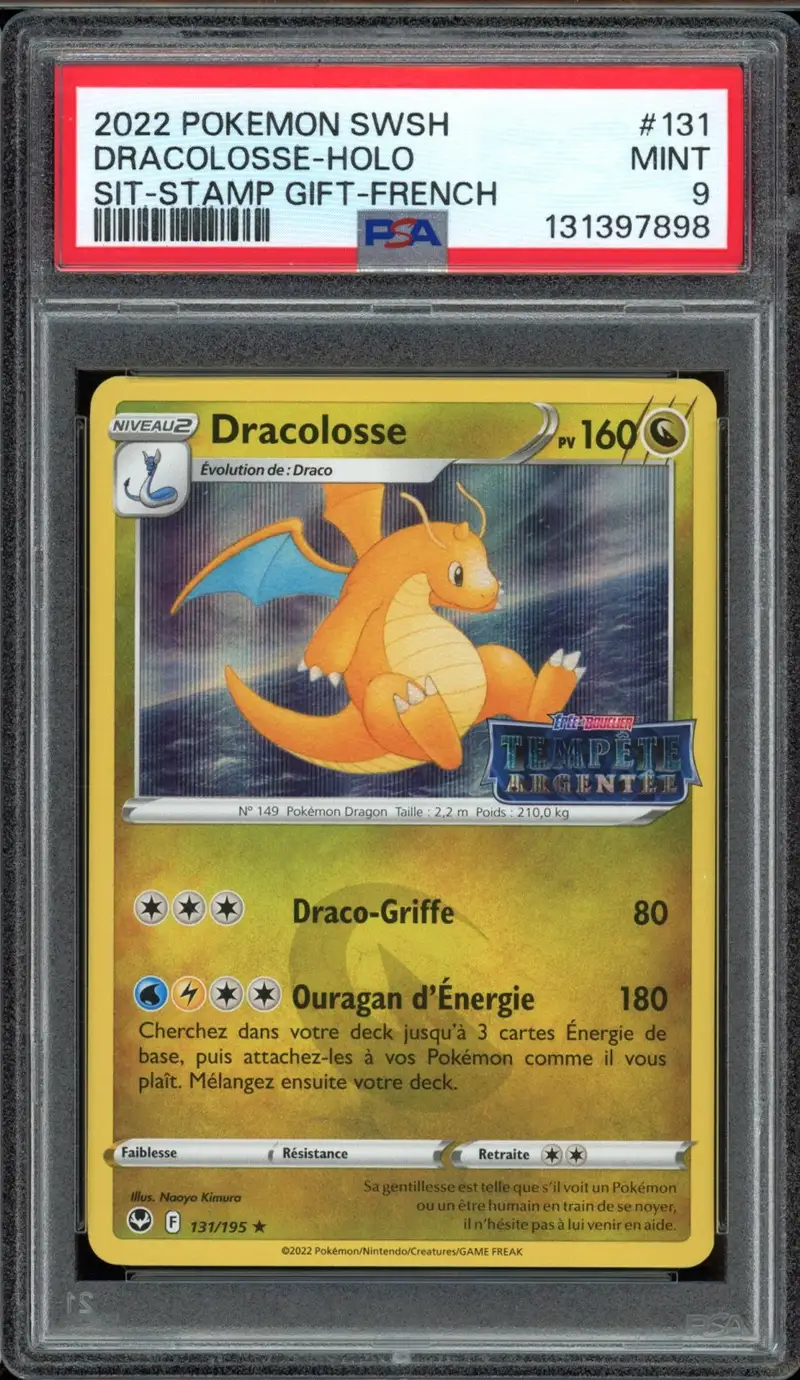 PSA 9 Dracolosse Holo