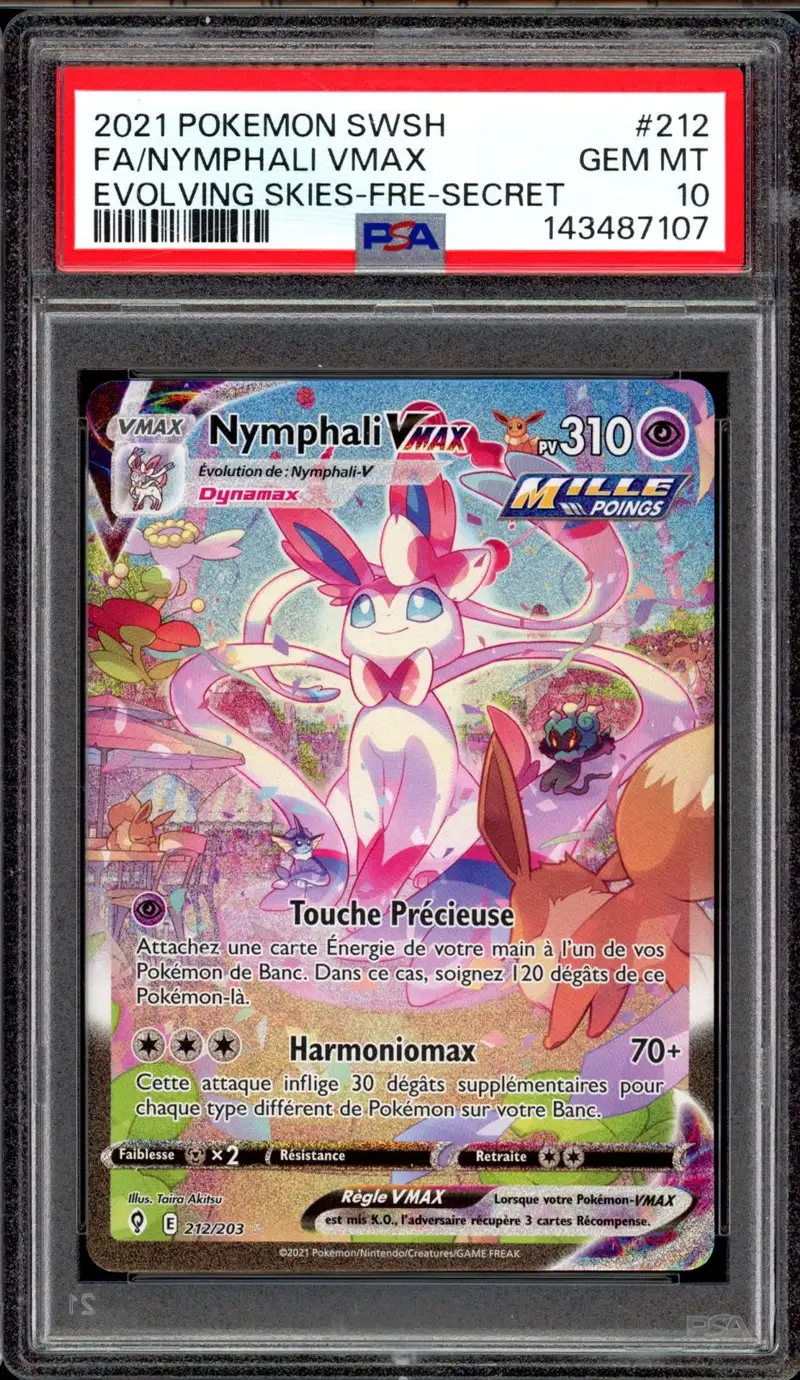 PSA 10 Nymphali VMax