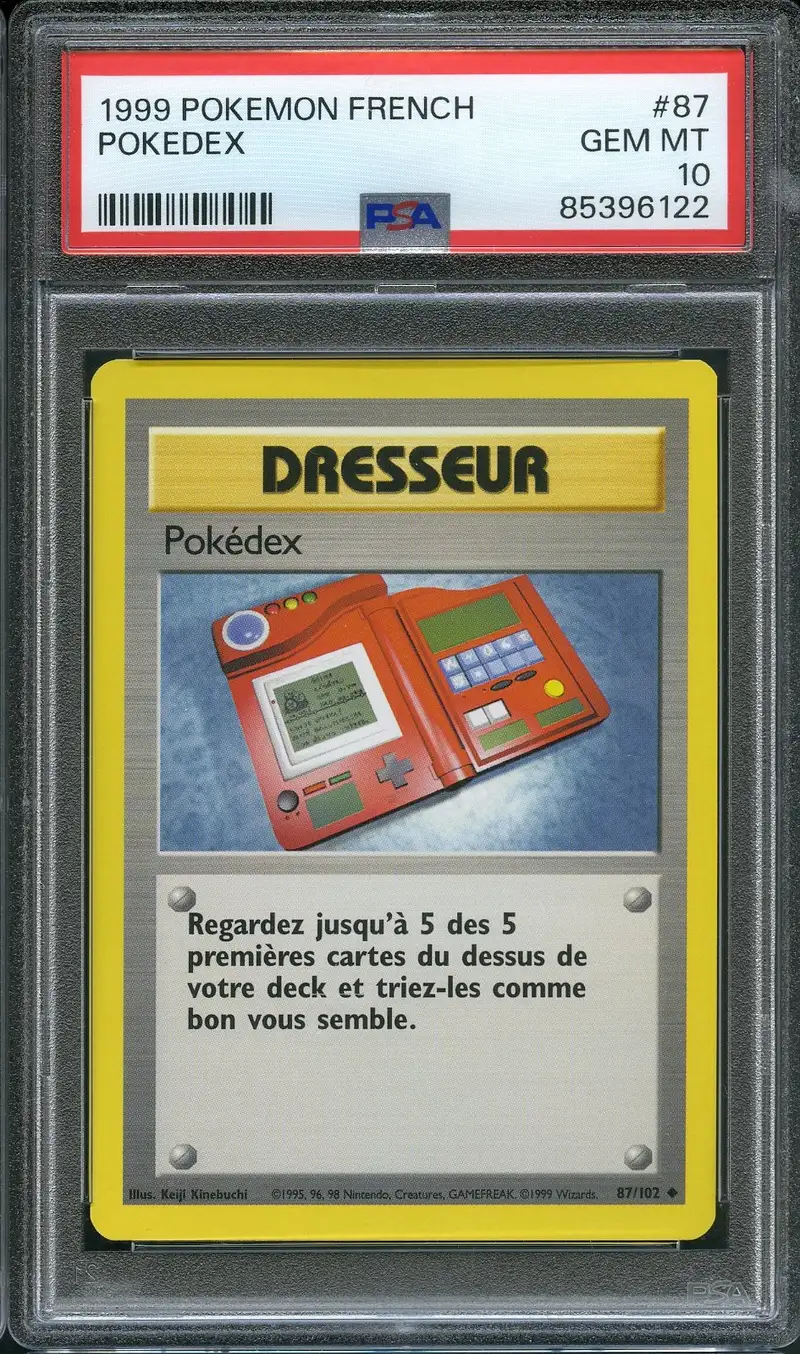 PSA 10 Pokédex
