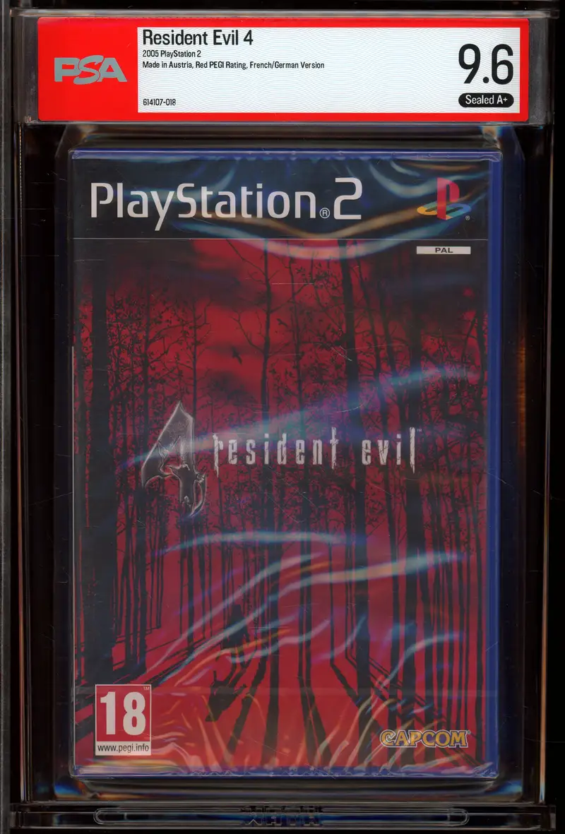PSA 9.6 Resident Evil 4