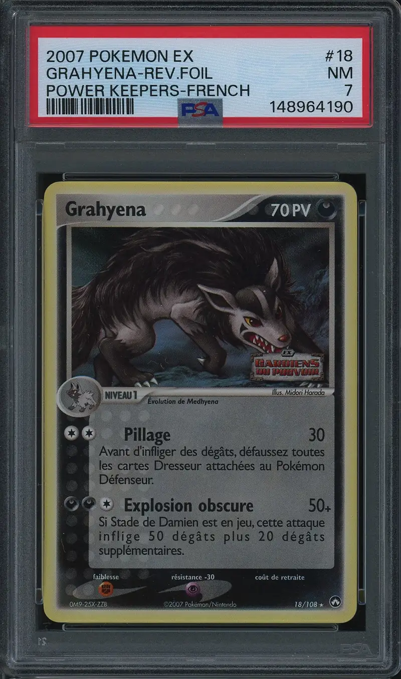 PSA 7 Grahyèna Reverse
