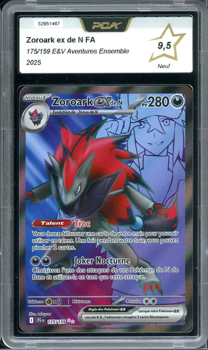 PCA 9.5 Zoroark Ex de N