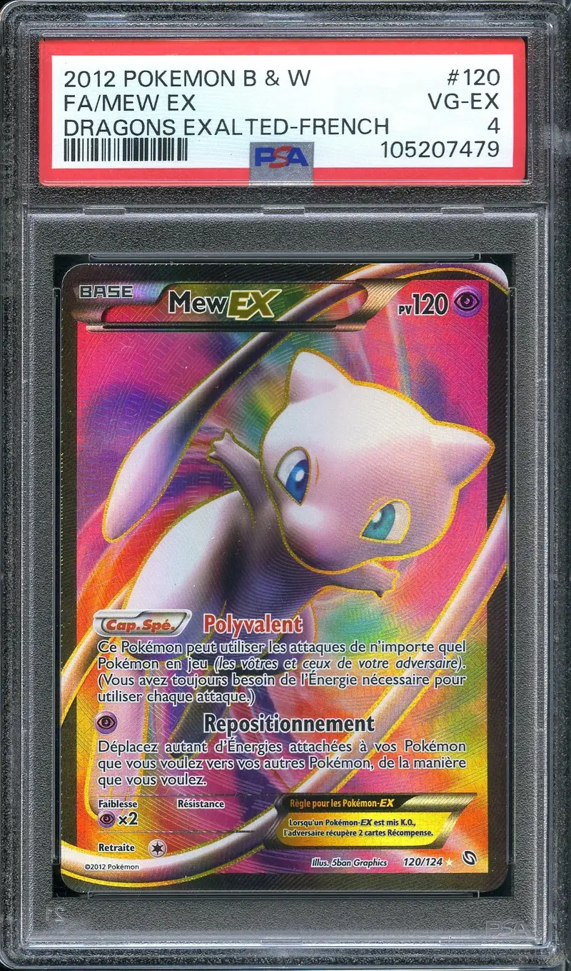 PSA 4 Mew Ex