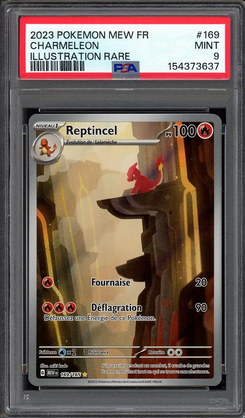 PSA 9 Reptincel