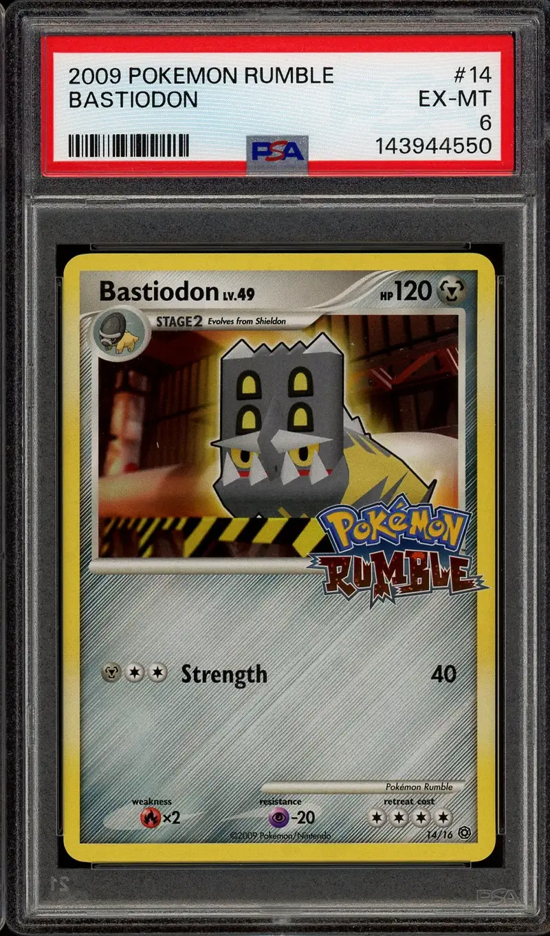 PSA 6 Bastiodon Rumble