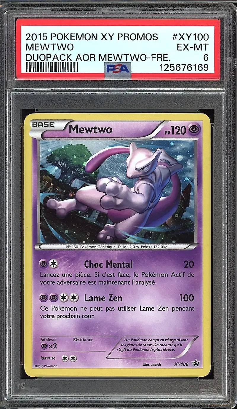 PSA 6 Mewtwo Holo