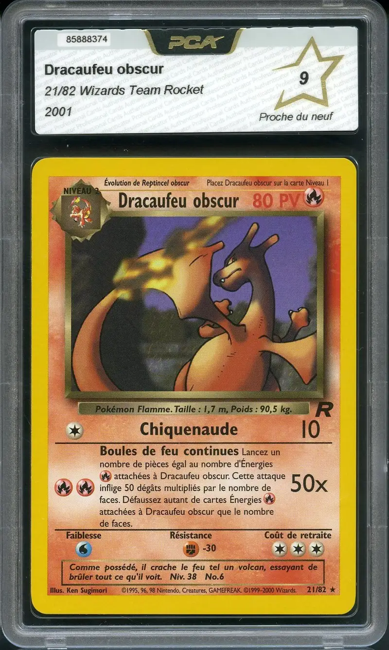 PCA 9 Dracaufeu Obscur