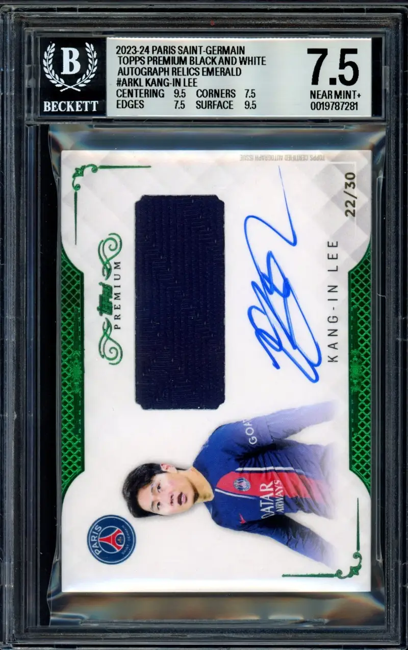 BGS 7.5 Kang-In Lee Emerald