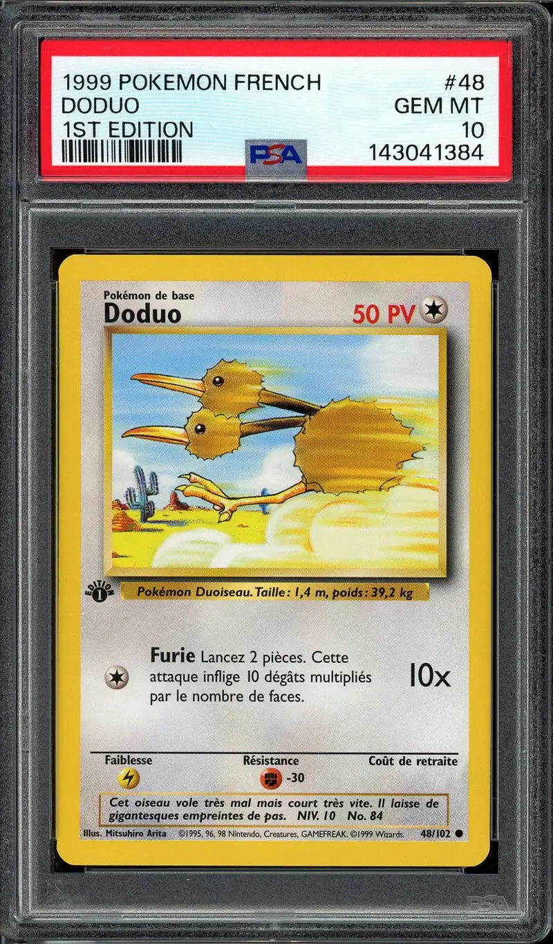 PSA 10 Doduo