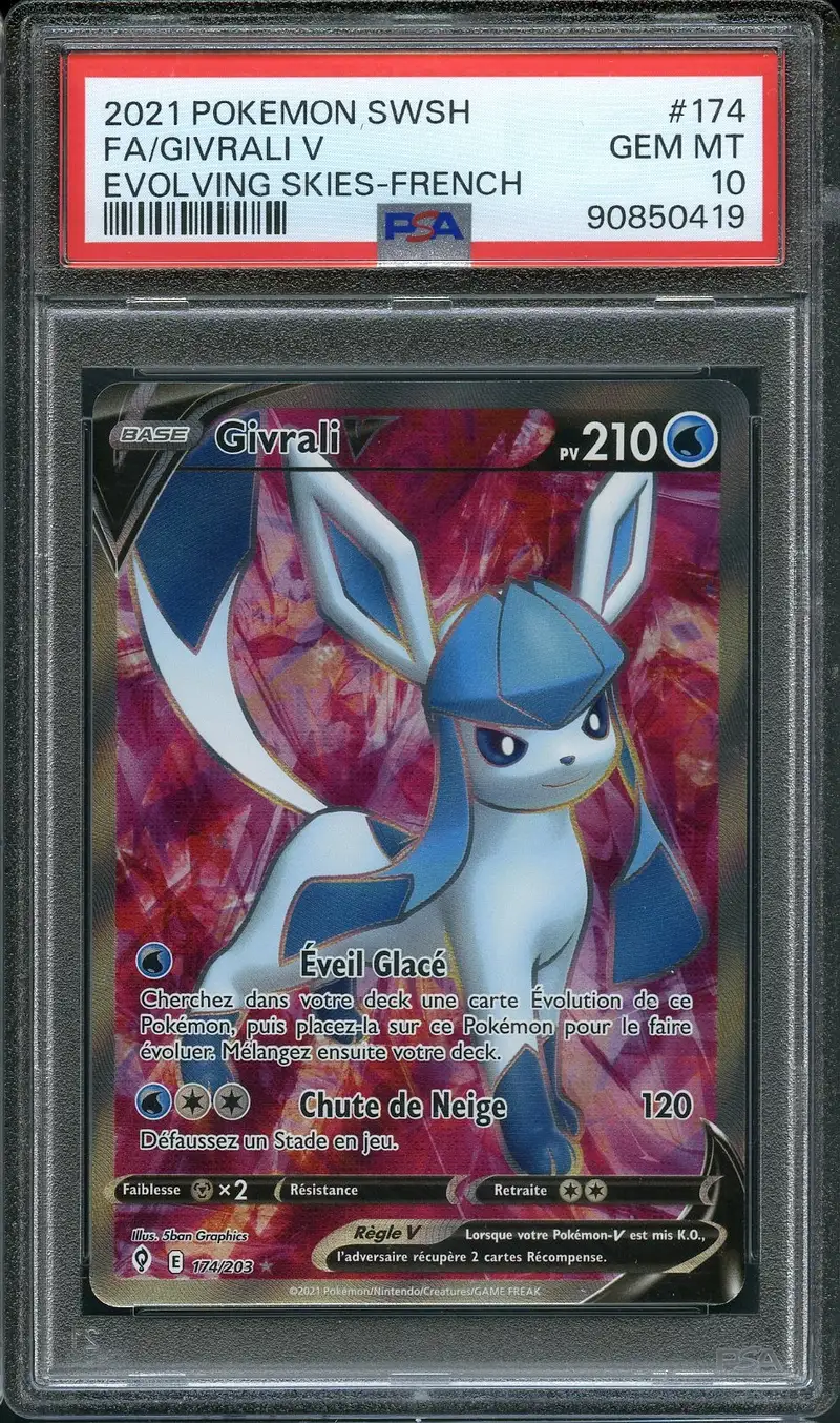 PSA 10 Givrali V