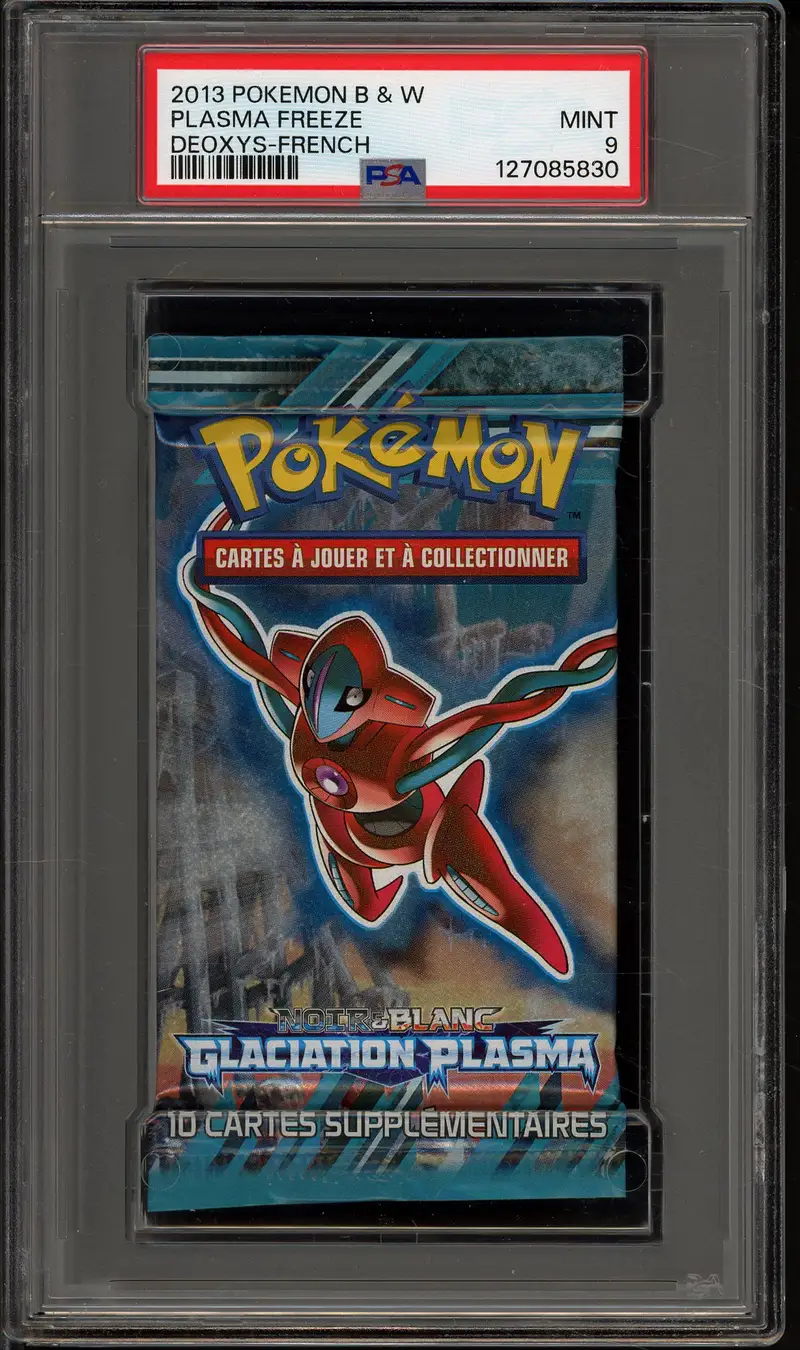 PSA 9 Booster Noir & Blanc Glaciation Plasma
