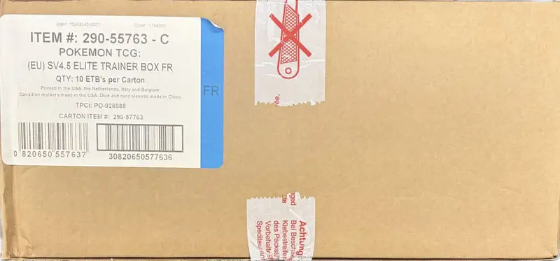 Case ETB EV4.5 Destinées de Paldea