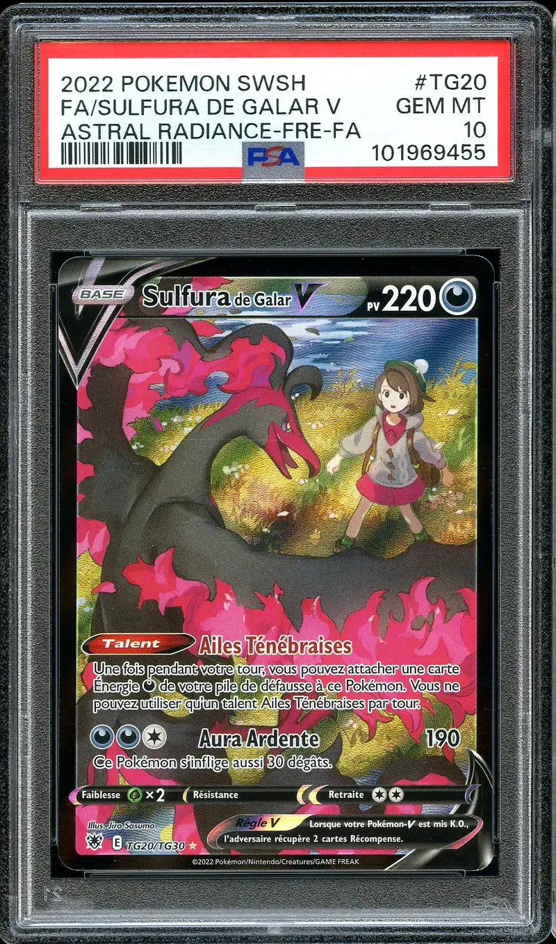 PSA 10 Sulfura de Galar V