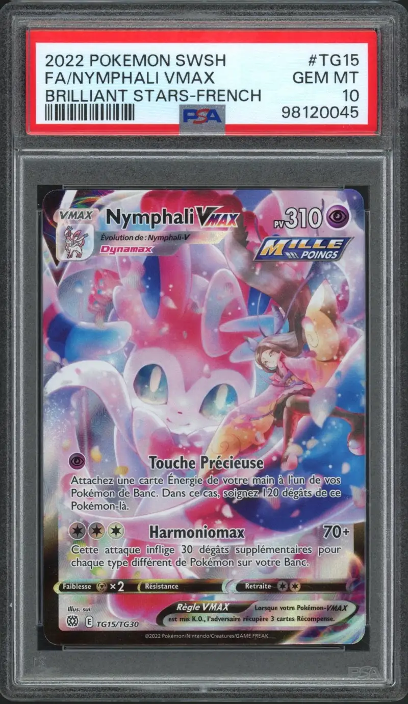 PSA 10 Nymphali VMax