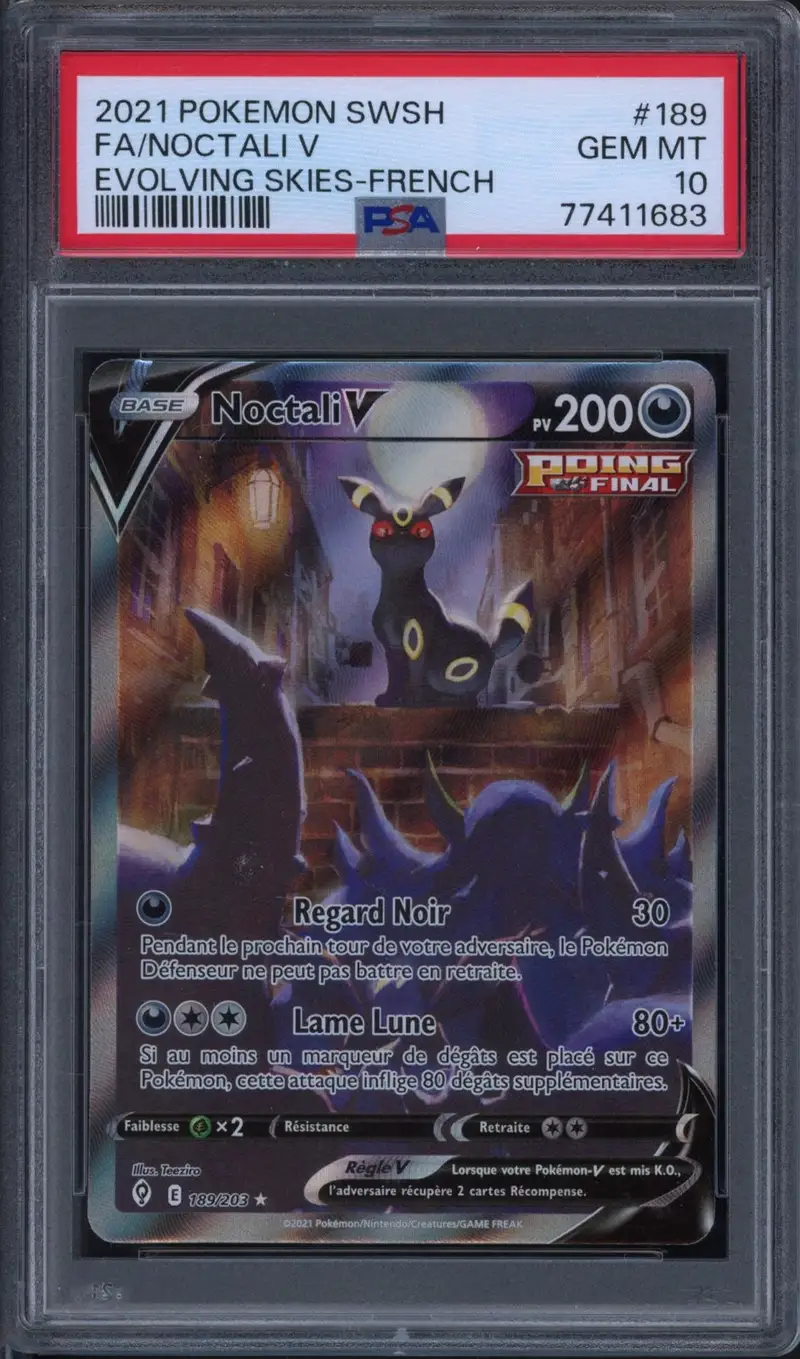 PSA 10 Noctali V