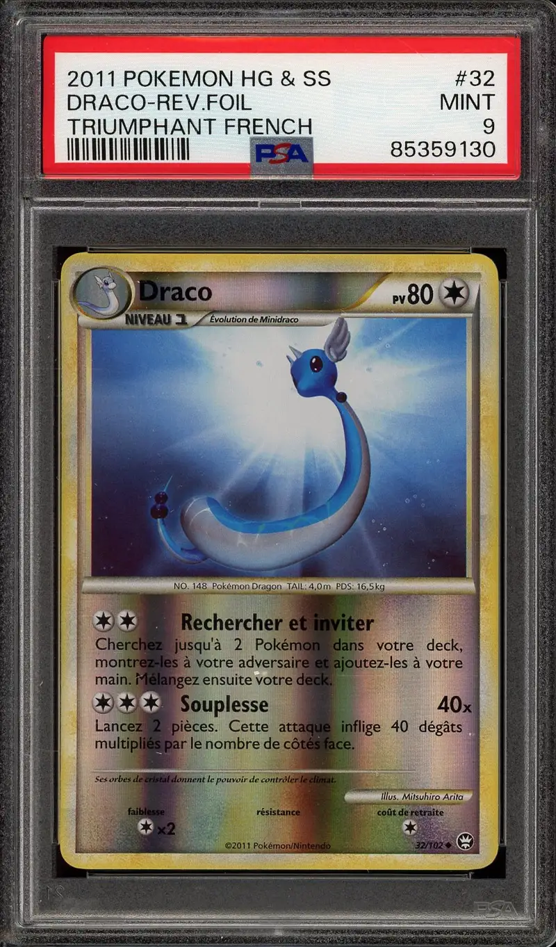 PSA 9 Draco Reverse