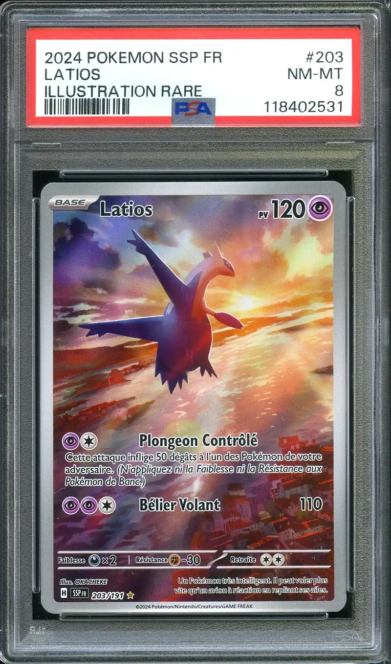 PSA 8 Latios
