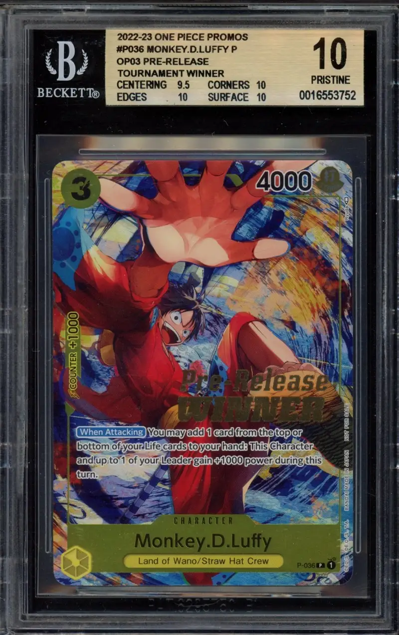 BGS 10 Monkey D. Luffy