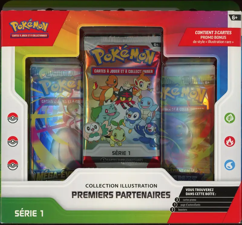 Coffret Collection Illustration Premiers Partenaires Série 1