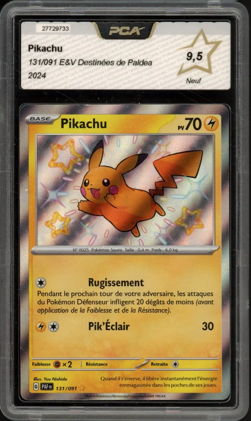 PCA 9.5 Pikachu Shiny