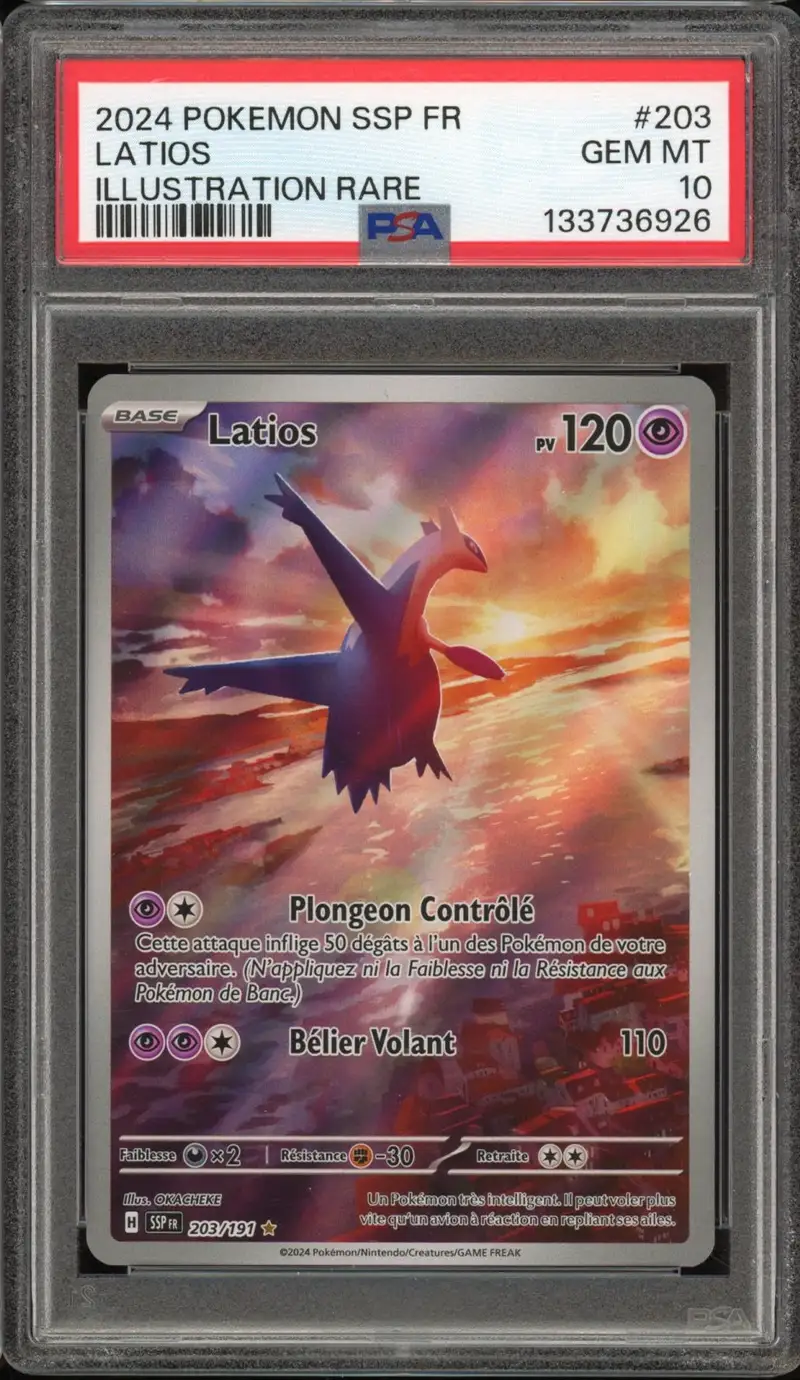 PSA 10 Latios