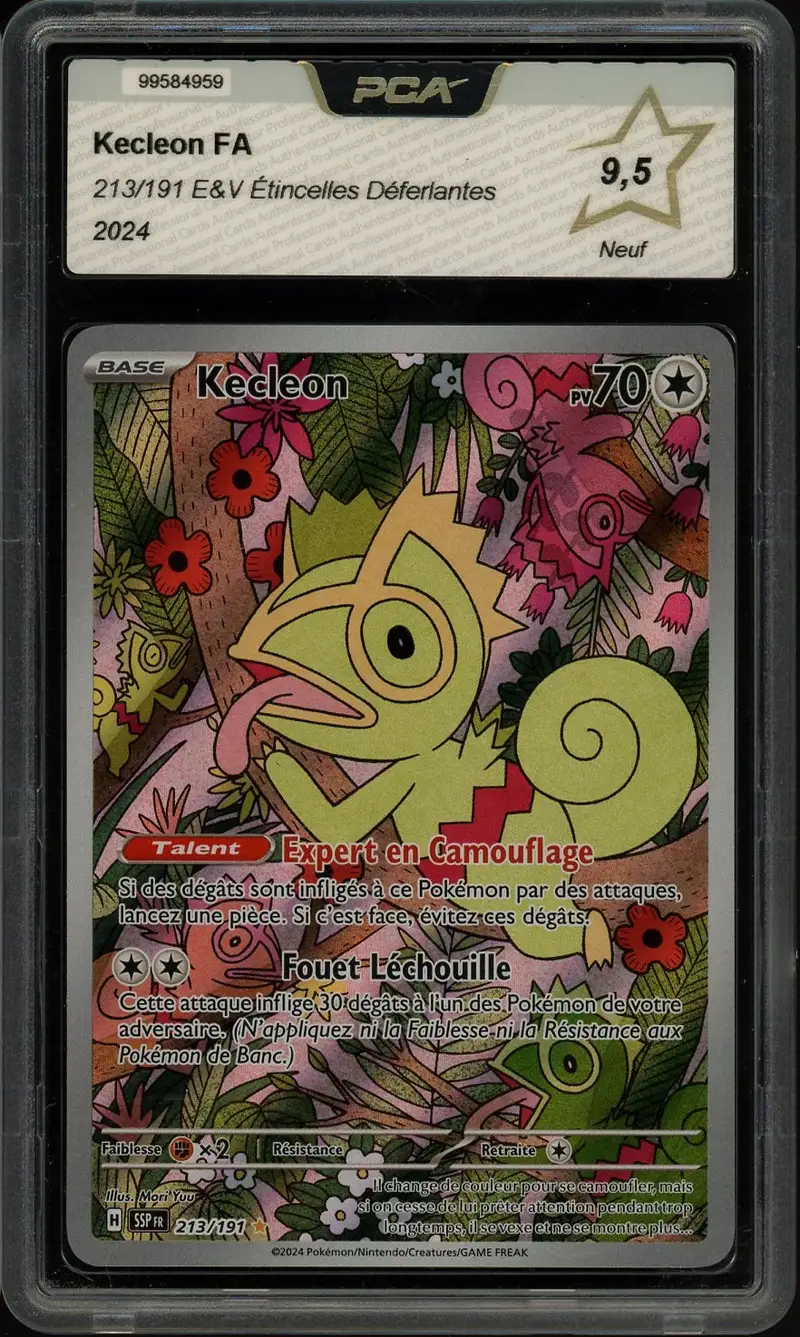 kecleon pokemon card 2006 EX Legend Maker Reverse Holo #37 CGC 10 GEM MINT on Fanatics Collect Have you Seen This Kecleon