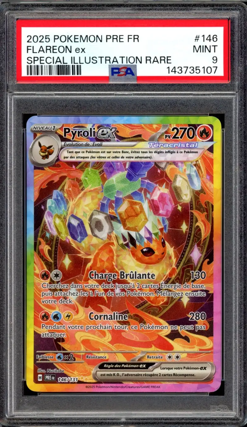 PSA 9 Pyroli Ex